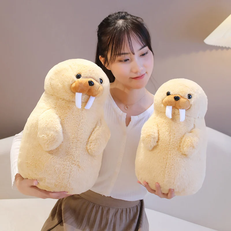 Peluche kawaii de pingüino tipo almohada para acuario