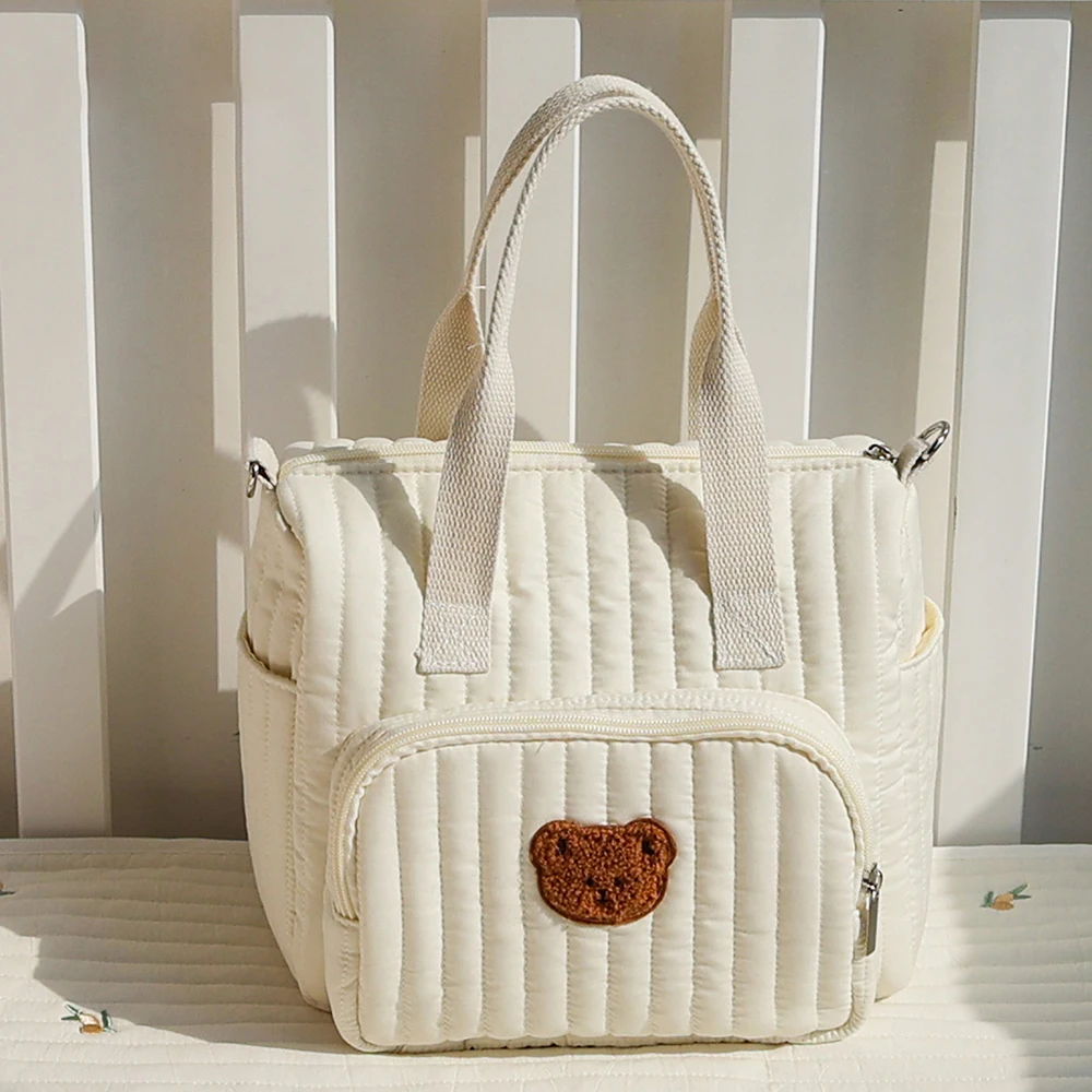 Bolso cambiador cruzado gran capacidad para pañales y biberones - imagen 4
