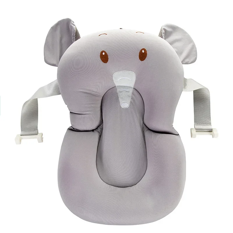 Bañera antideslizante portátil para bebé con cojín inflable - imagen 2