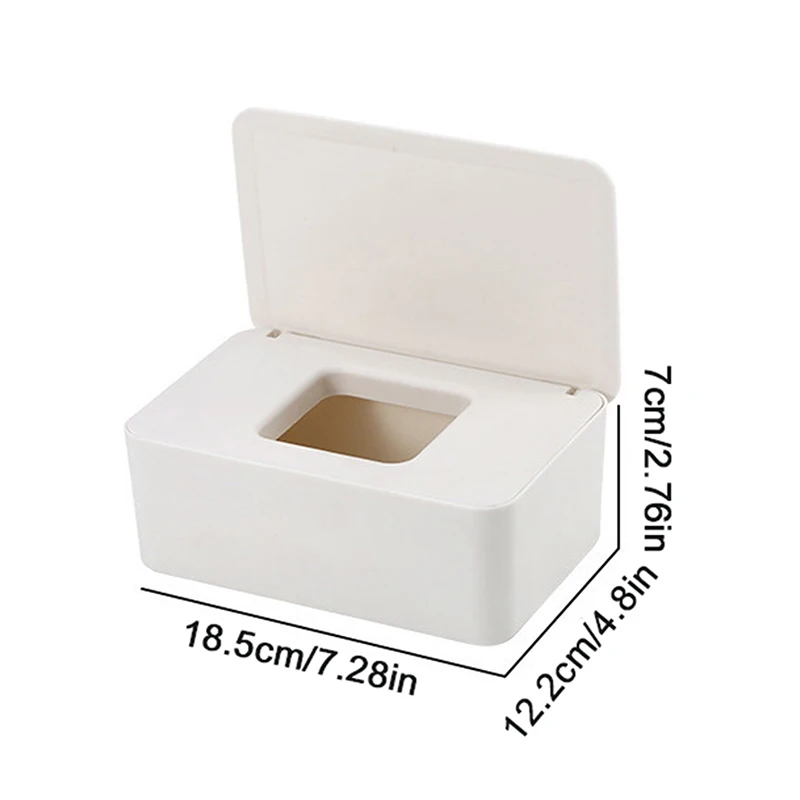 Caja dispensadora de toallitas húmedas de plástico para el hogar - imagen 5