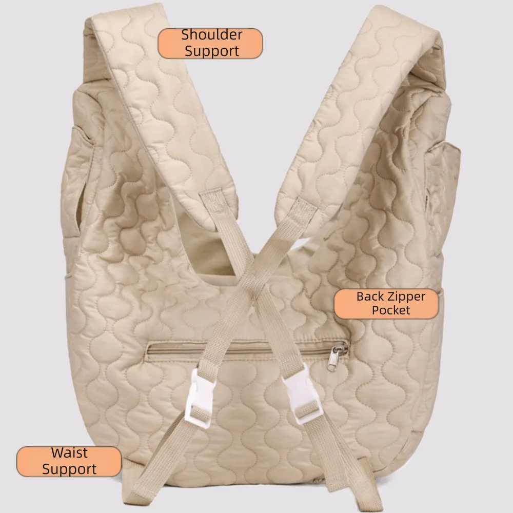 Mochila impermeable de transporte para perros con correa cruzada - imagen 5