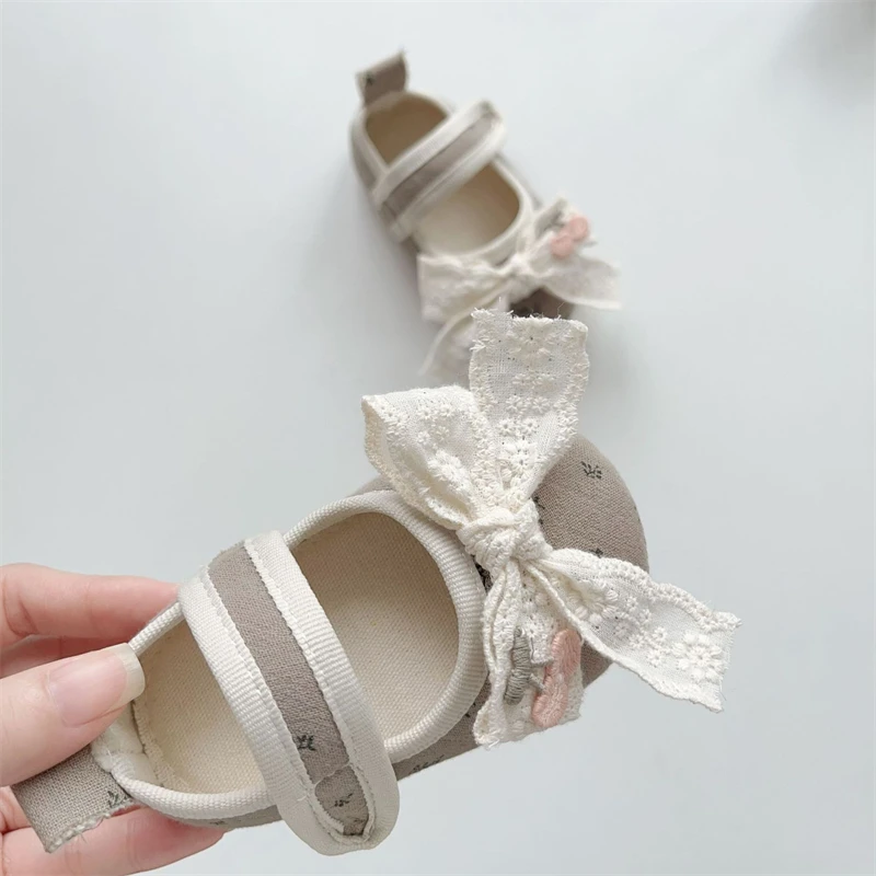 Zapatos antideslizantes primavera y otoño para niñas estilo princesa - imagen 5