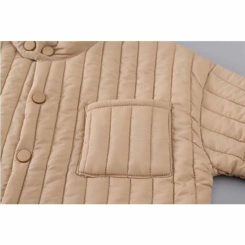 Conjunto de invierno grueso para niños – Abrigo y pantalón cálidos - imagen 2