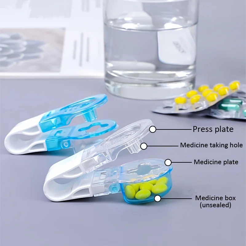 Pastillero infantil portátil con cajita organizadora - imagen 3