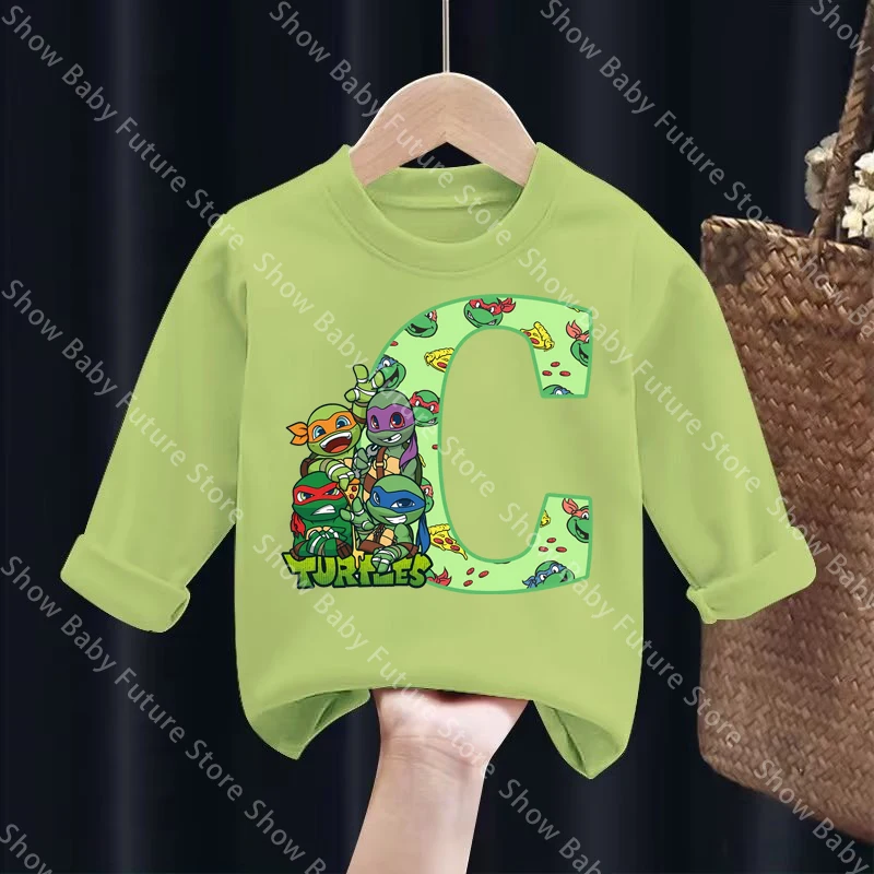 Camiseta de manga larga Tortugas Ninja unisex para niños - imagen 3