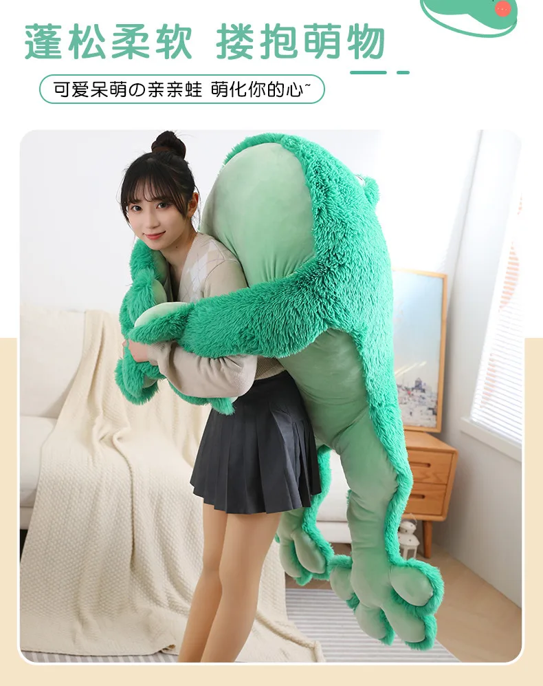 Peluche tumbado para abrazar