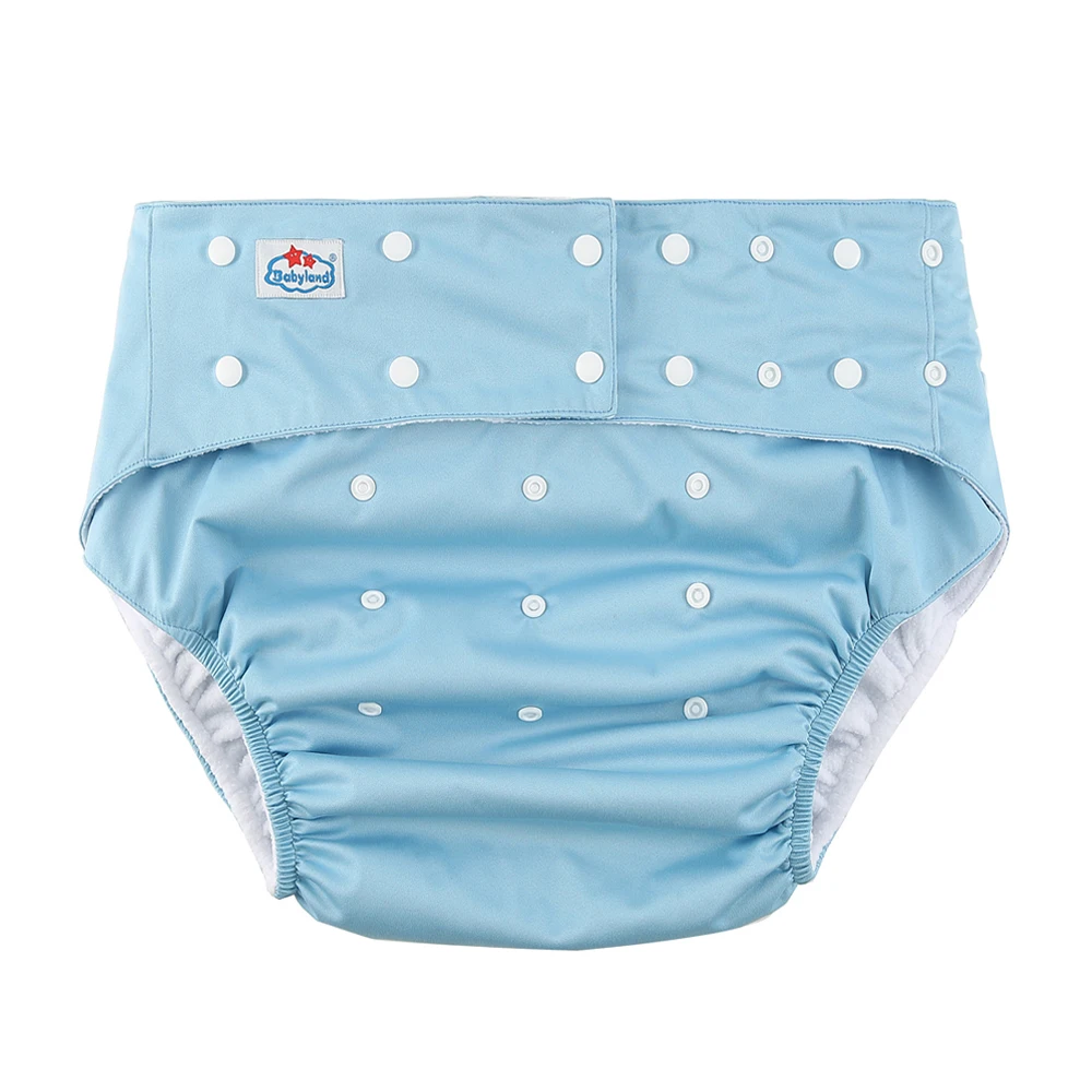 Pañal reutilizable impermeable para adultos de tela lavable