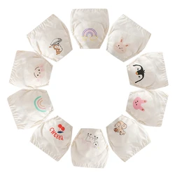 Pañales de tela reutilizables impermeables de algodón para bebés
