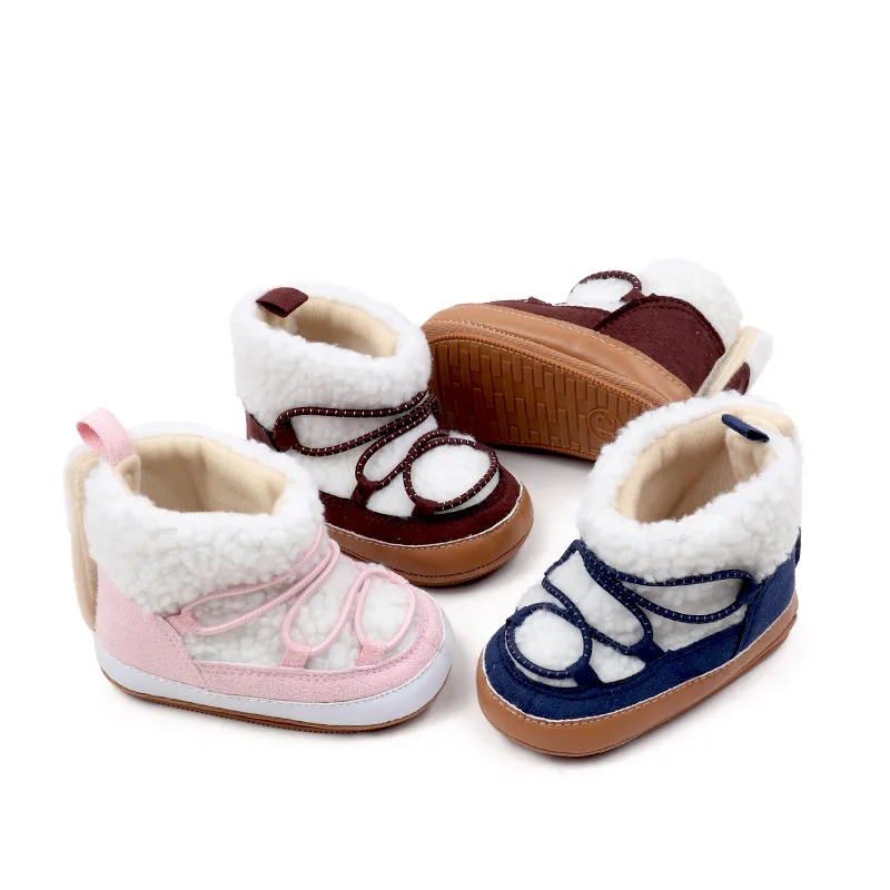 Botines de invierno suaves antideslizantes para bebé – Primeros pasos