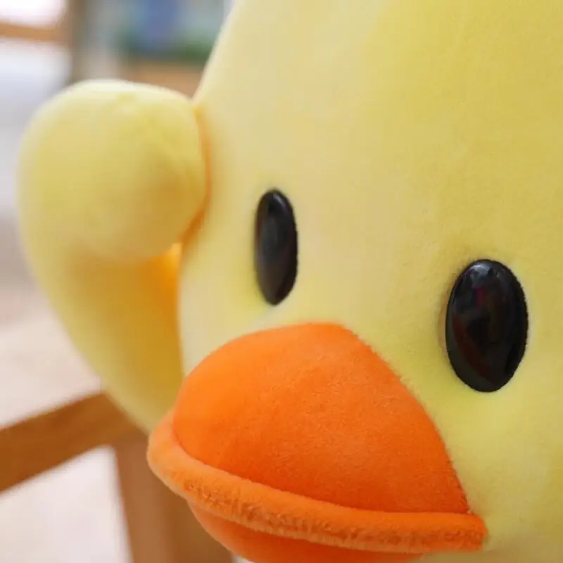Peluche pato amarillo suave para almohada y regalo infantil