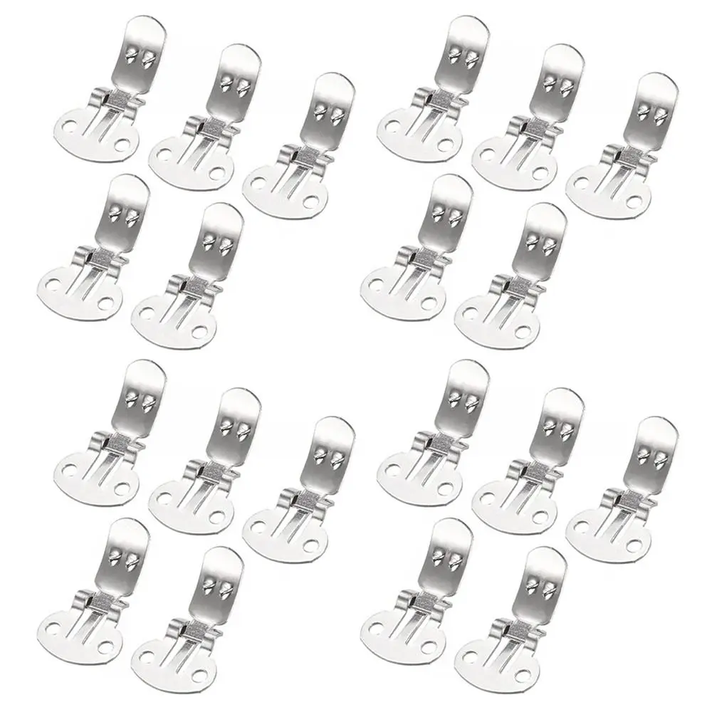 Hebillas para zapatos infantiles en acero inoxidable Clips de flores