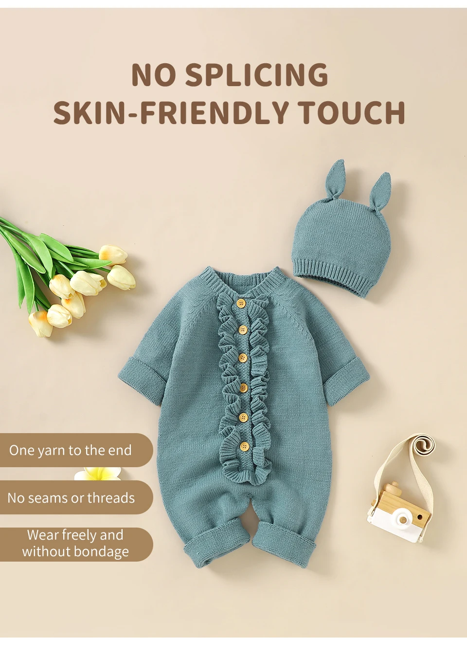 Conjunto suave para recién nacido