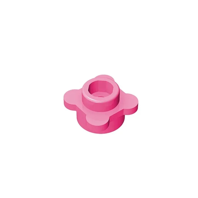 Assmble placa redonda con flor y pétalos para bloques de construcción - imagen 5