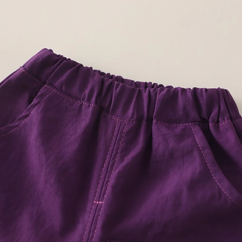 Conjunto de verano para bebé: camiseta con letras y pantalón corto - imagen 5