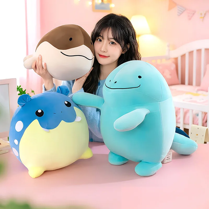 Peluche Pokémon Spheal gran tamaño, felpa suave para niños