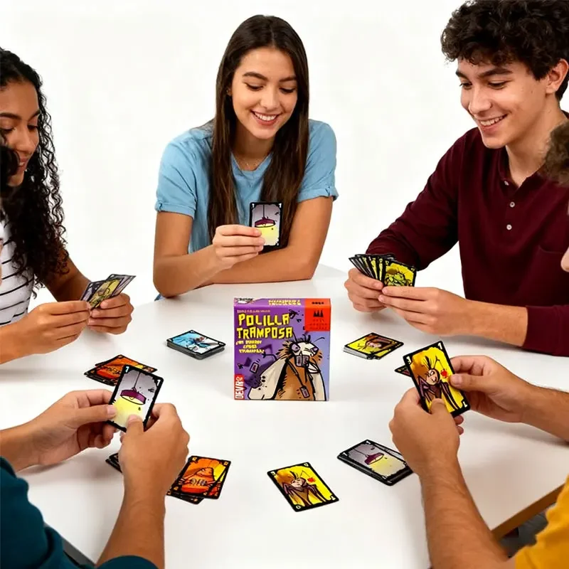 Caja del juego Moth con premio visible