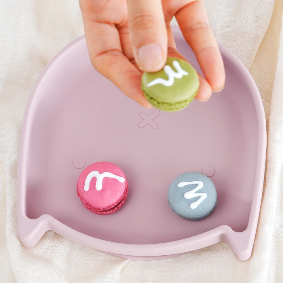 Plato de silicona para bebés - Sin BPA, entrenamiento infantil - imagen 4