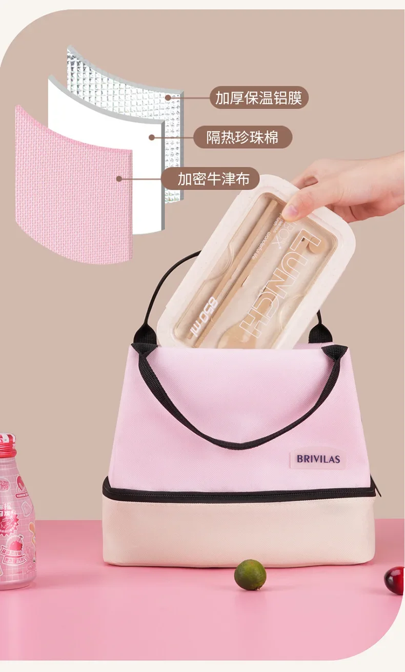 Bolsa térmica de almuerzo Snoopy para pícnic exterior - imagen 4