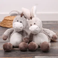 Peluche burro de orejas grandes suave, tipo almohada infantil