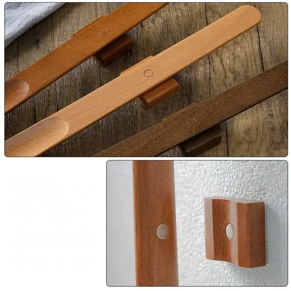 Cuchara para calzar zapatos magnética con mango de madera flexible - imagen 3
