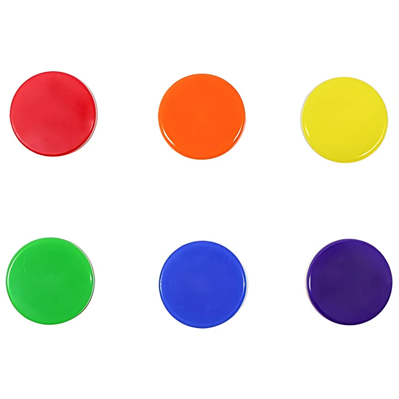 Fichas de bingo redondas multicolor para conteo y juego en mesa - imagen 2