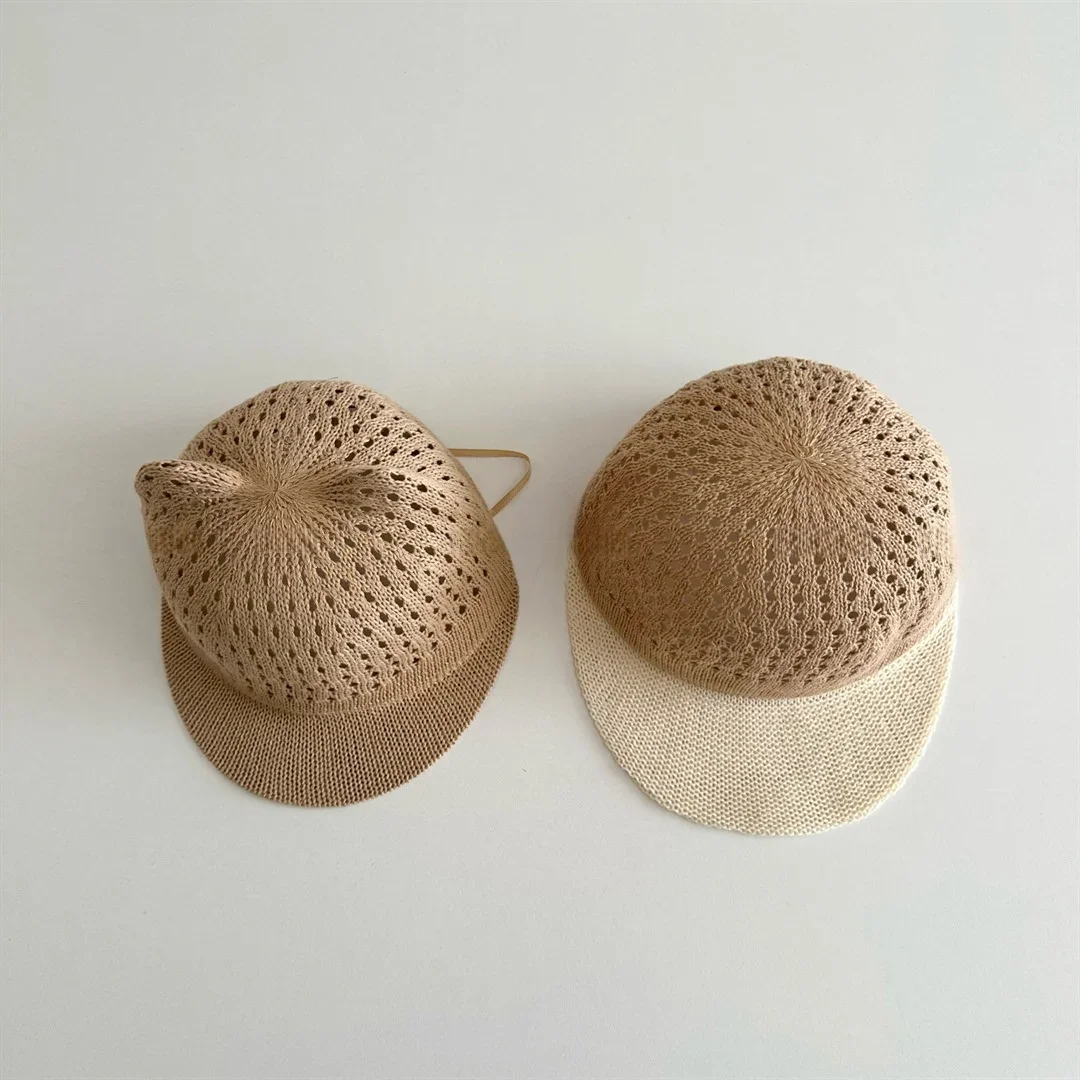Gorra de verano plana con visera ventilada estilo coreano - imagen 3
