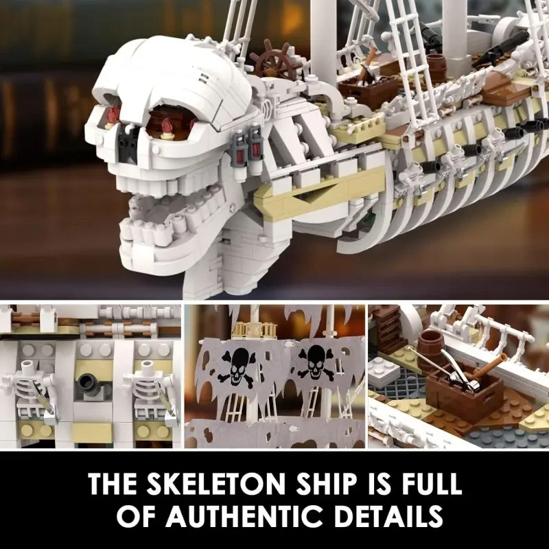 Esqueleto del barco - detalle