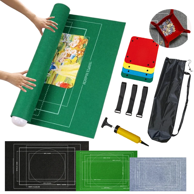 TMZ Manta Puzzle Magnético para Niños - Bolsa de Almacenamiento - imagen 4