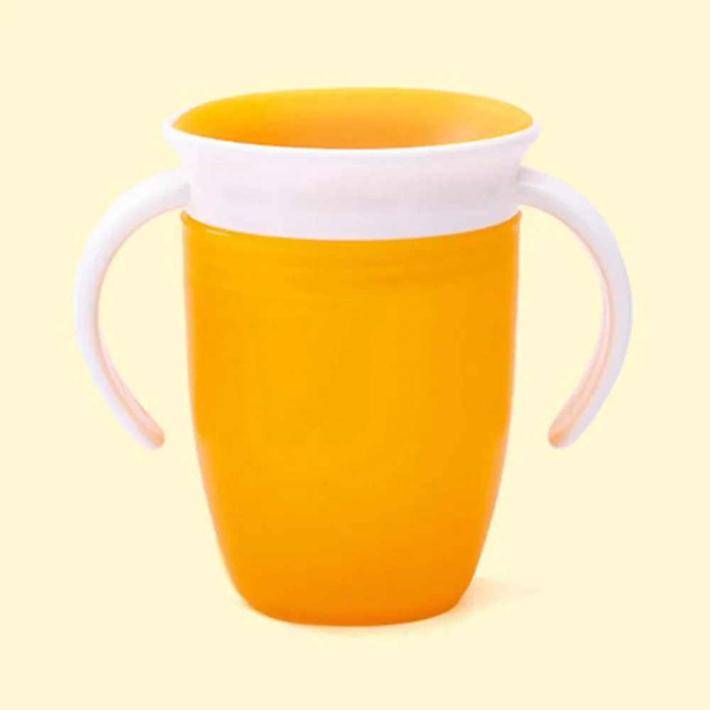 Taza de aprendizaje para bebé con mango doble y tapa antifugas - imagen 2