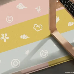 Alfombra de juego impermeable para bebé con doble cara y portátil