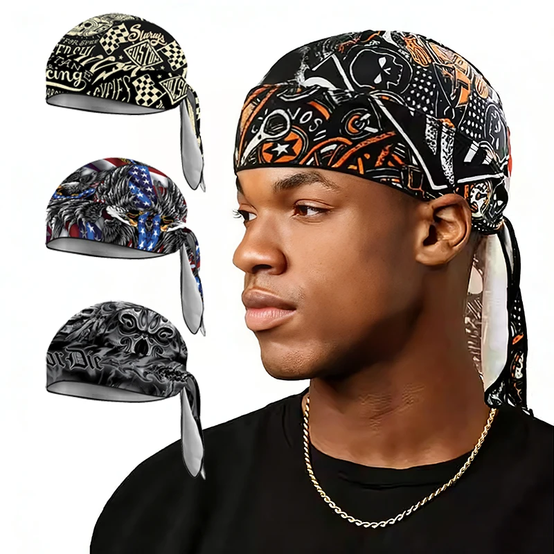 Gorra pirata unisex de secado rápido para verano, deportes y sol - imagen 4