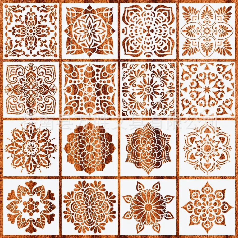 Variedad de diseños mandala disponibles