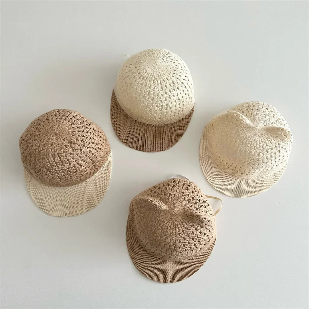 Gorra de verano plana con visera ventilada estilo coreano - imagen 4