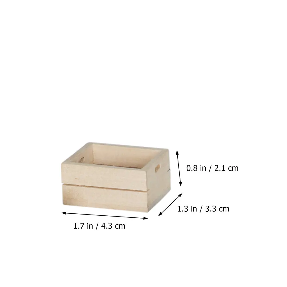 Marcos de madera para manualidades infantiles y casa de muñecas - imagen 3