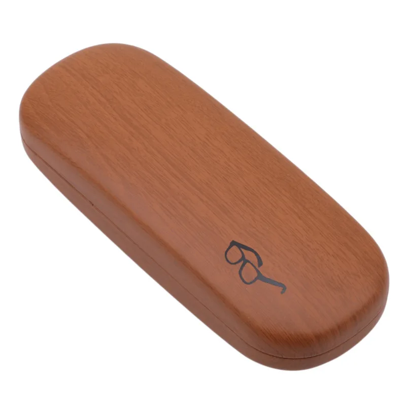 Estuche para gafas rígido de cuero PU antiarañazos resistente en viaje - imagen 2