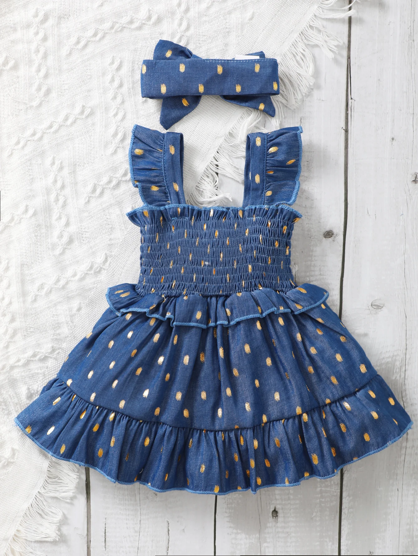 Dos vestidos del conjunto