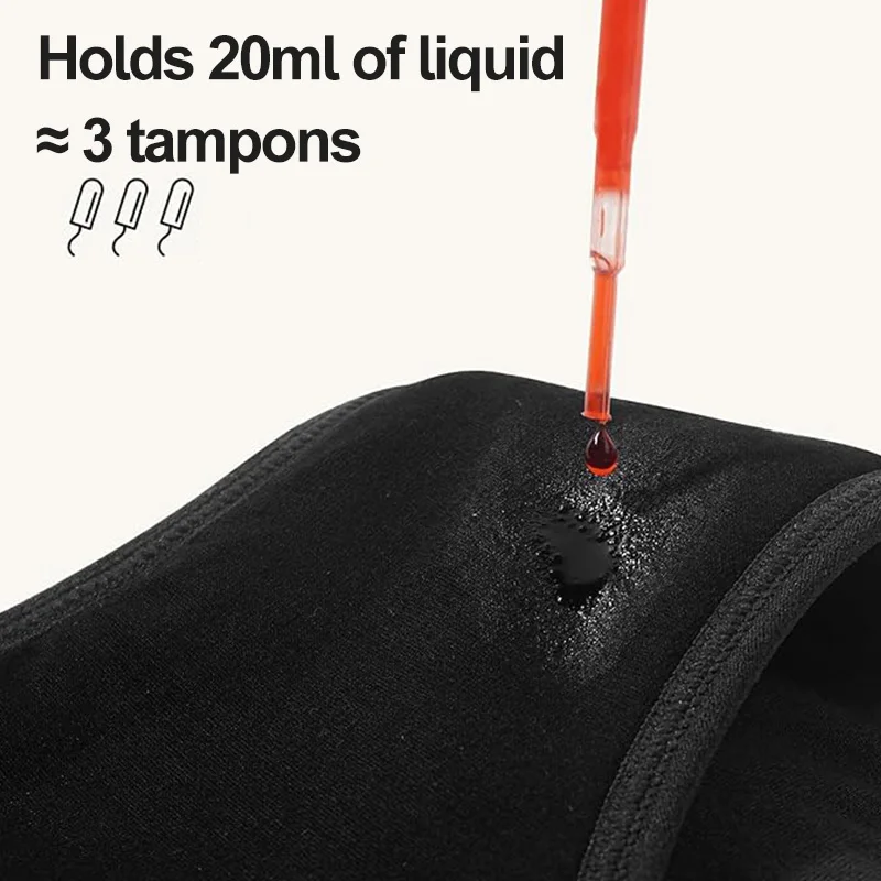 Braguitas menstruales lavables para adolescentes a prueba de fugas - imagen 2