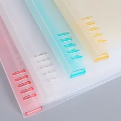 Cuaderno espiral de papel grueso con hojas extraíbles