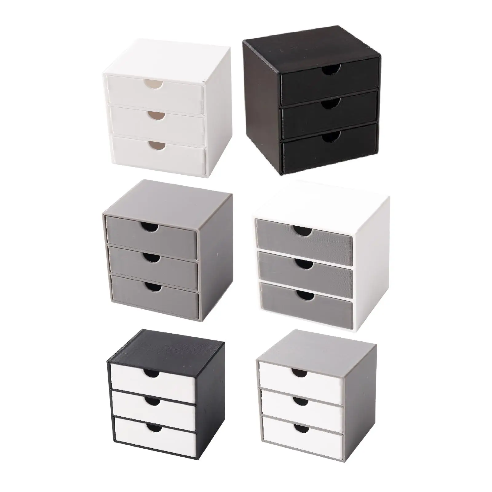 Armario de archivos en miniatura para casa de muñecas - imagen 3