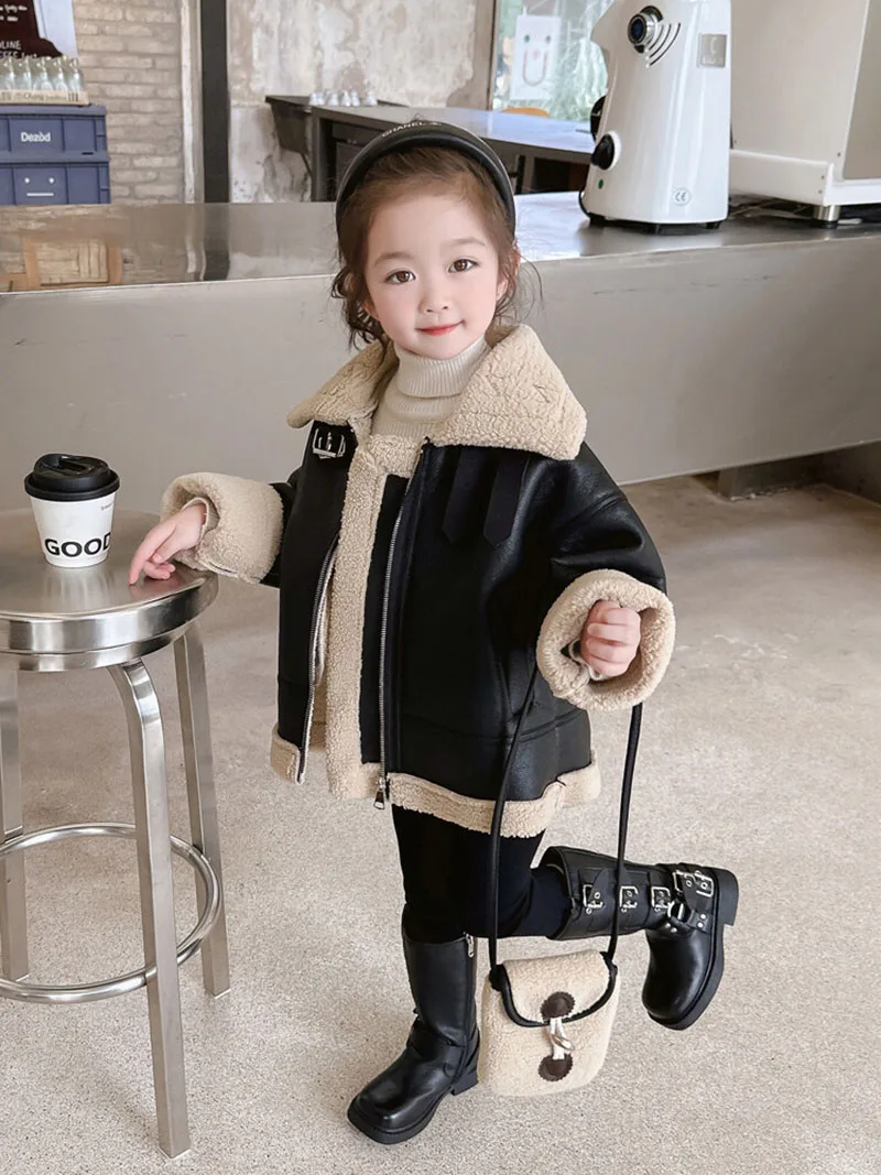 MILANCEL Abrigo acolchado de lana para niños - Invierno con bolsillos - imagen 5