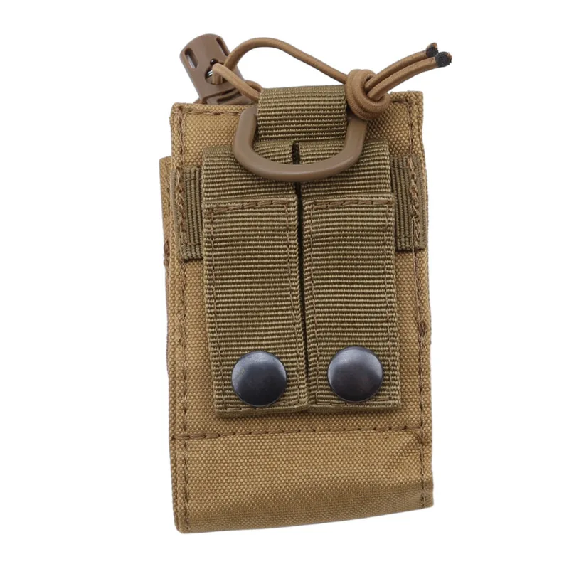 Bolsa para walkie talkie colgante resistente para camping y caza