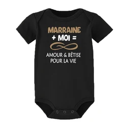 Monos de verano para bebé recién nacido con estampado francés