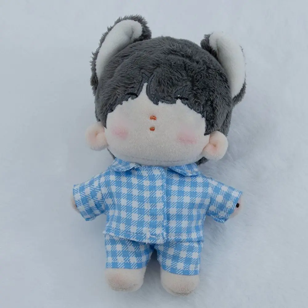 Conjunto pijama algodón rayas para muñecas 20CM – Accesorios juego niños - imagen 4