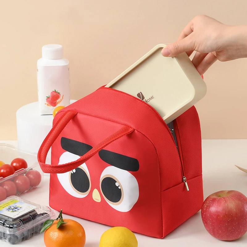 Bolsa de almuerzo infantil con dibujos animados - Oxford aislante - imagen 4