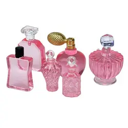 Huisdecoratie bote de perfume en miniatura para casa de muñecas