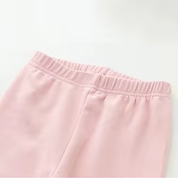 Leggings con aplique de strass para niña