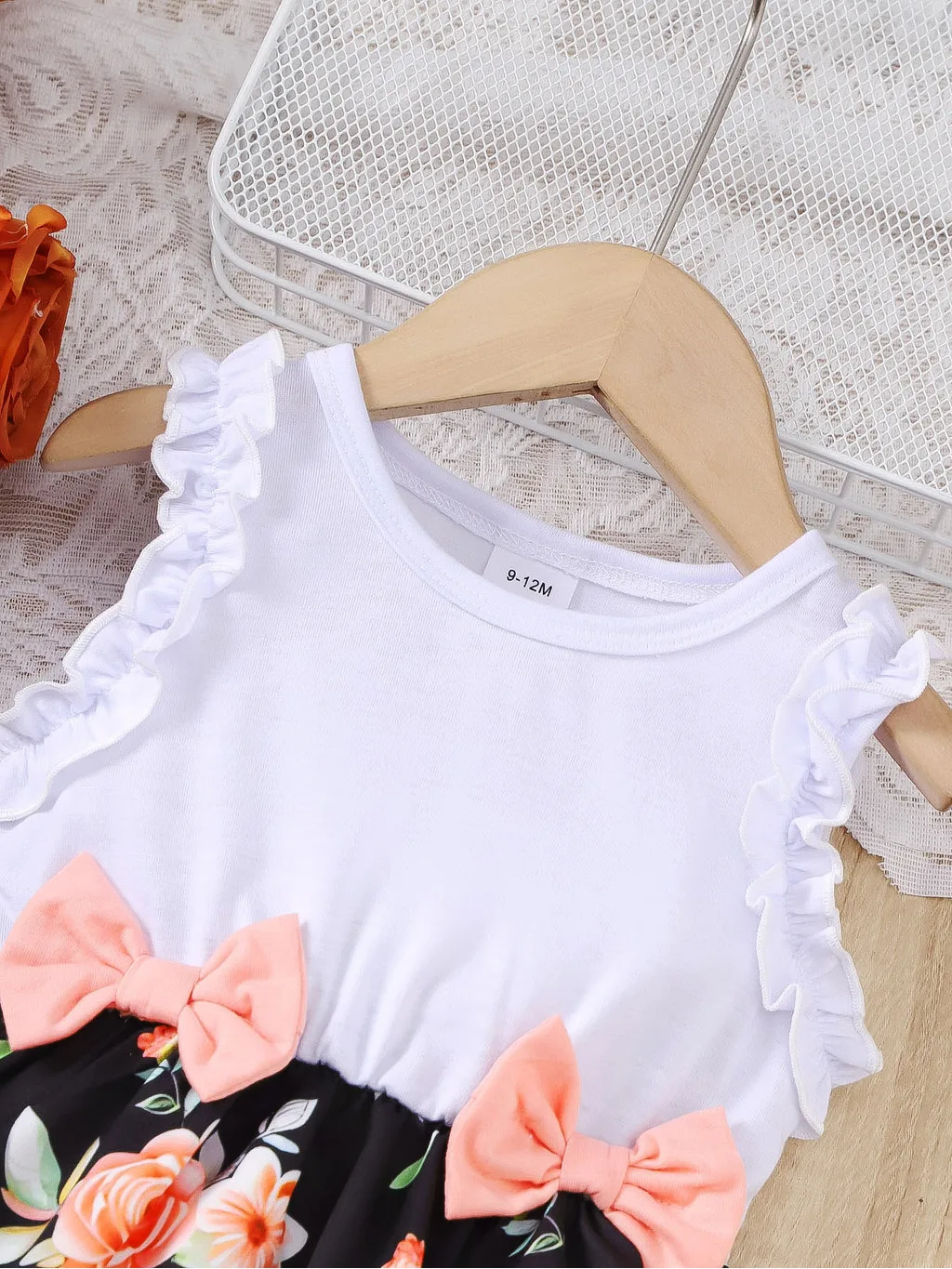 Vestido colgado para secar