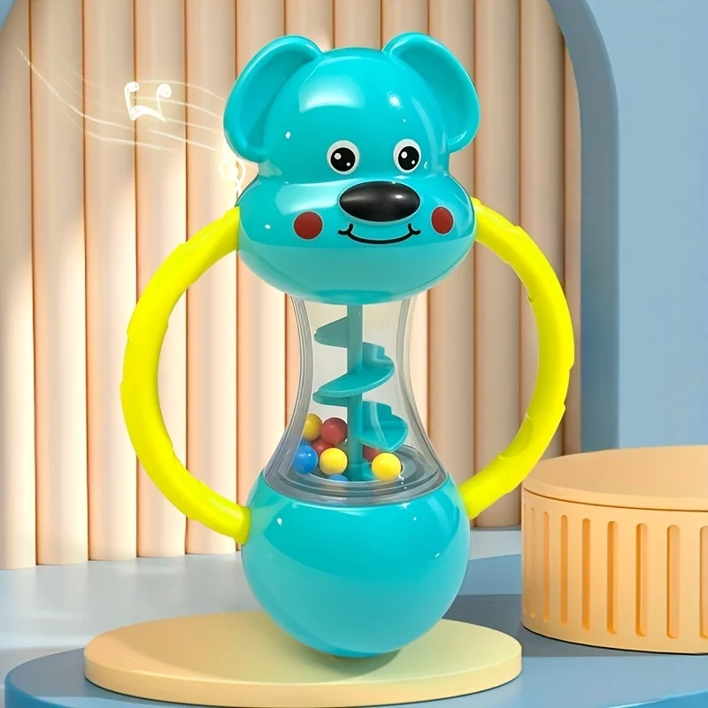 Campana infantil ABS con temática animal y agarre de dos manos - imagen 2
