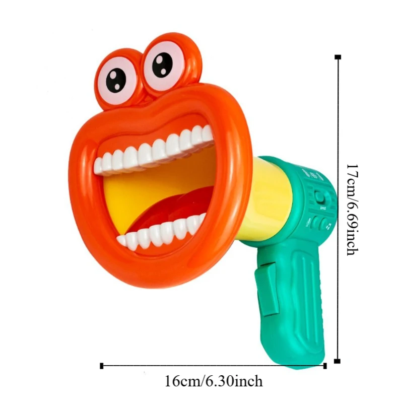 Megáfono electrónico infantil con grabación