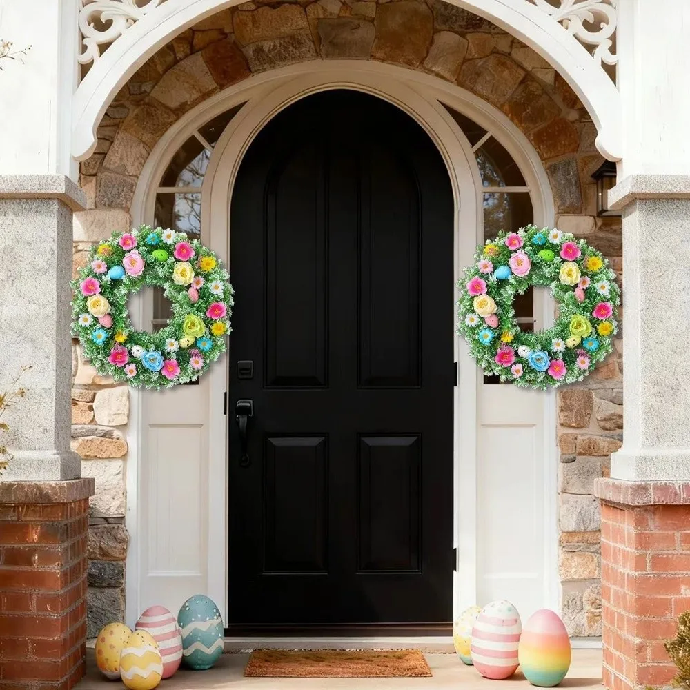Composición primaveral estilo corona